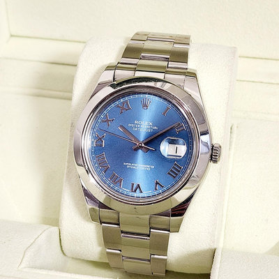 ROLEX 勞力士 116300 天空藍面盤 蠔式日誌 三版帶41mm 2013全套 台南二手錶