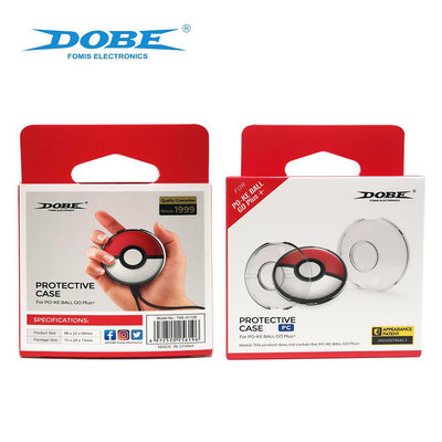 寶可夢Pokémon GO Plus+精靈球透明PC保護水晶殼+手繩 TNS-3112B