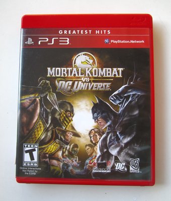 PS3 真人快打 vs DC 漫畫英雄 英文版 Mortal Kombat vs. DC Universe
