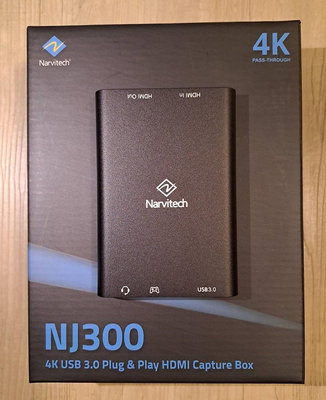 Narvitech NJ300 遊戲分享卡 Switch轉接至PC/筆電上遊玩  ( 市售價 3480 便宜賣 1900 )