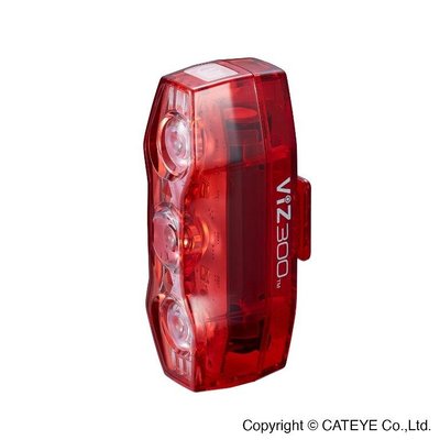 CATEYE 超高亮度充電尾燈VIZ300流明 TL-LD810 特惠價