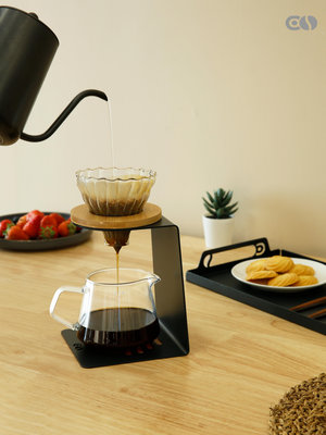 EASTON'S 入門簡約金屬手沖咖啡濾杯支架 創意手沖咖啡架子