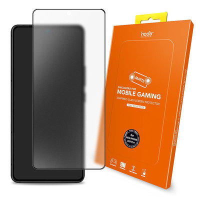 hoda 電競磨砂手遊 2.5D 滿版 9H 玻璃保護貼，ASUS Rog Phone 8 Pro