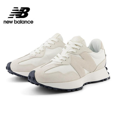 NEW BALANCE 327 WS327MF 奶油 奶杏色 復古 拼接 韓系 休閒 女鞋