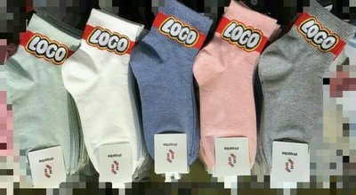 【傳說企業社】正韓襪子 可愛韓國LOCO樂高 LOGO造型女襪 時尚百搭女襪  短襪 腳踝造型襪 運動襪 學生襪 棉襪