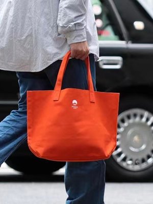 ❤奢品匯LF日本代購❤日本倉敷帆布 × BEAMS JAPAN 富士山手提托特包購物袋