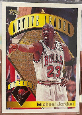 NBA 球員卡 Michael Jordan 1995-96 Topps #4