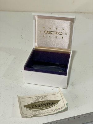 錶盒專賣店 SEIKO 精工錶 錶盒 D025