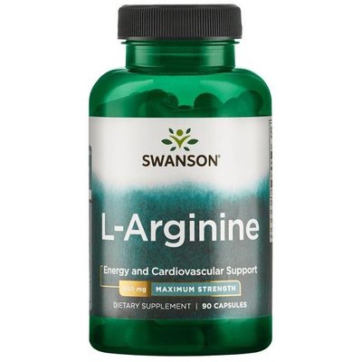 【活力小站】Swanson L-Arginine 高單位左旋精氨酸(精胺酸) 850 mg 90顆