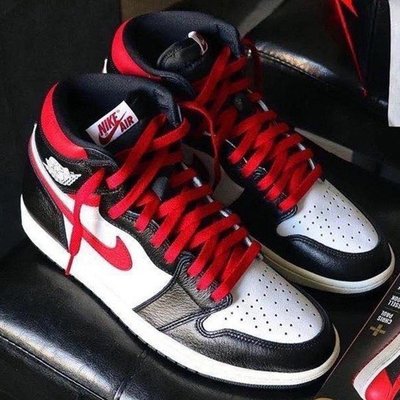 【正品】Air Jordan 1 Retro High Black Gym Red 紅鉤 黑腳趾 籃球 555088-061潮鞋