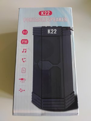 PORTABLE SPEAKER 藍芽無線喇叭(K22)