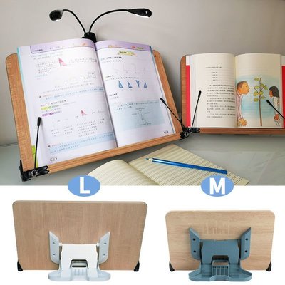 現貨熱銷-韓國SYSMAX閱讀架讀書架便攜桌上木質學生兒童多功能支架夾看書架~特價