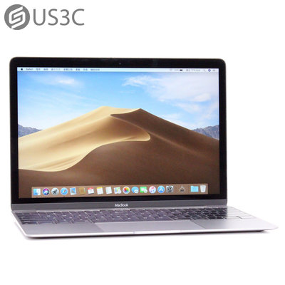 【US3C-台南店】【一元起標】2016年初 Apple MacBook Retina 12吋 m3 1.1G 8G 256G 太空灰 二手筆電