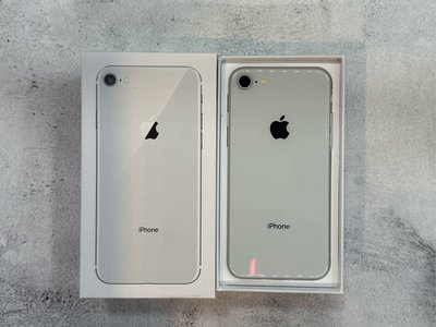 🌚 二手機 iPhone 8 64G 銀色 工作機 100%