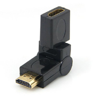 HDMI彎頭轉接頭 旋轉360度 HDMI公對母轉接頭 1.4版 A5.0308