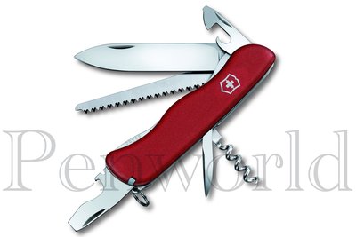 【Pen筆】Victorinox維氏 Forester 111mm 12用功能瑞士刀 0.8363 紅