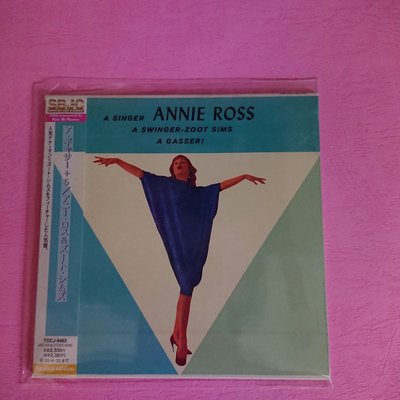 ANNIE ROSS ZOOT SIMS A GASSER 日本版 CD 爵士人聲 S4 TOCJ-9463