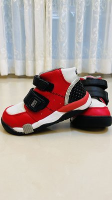 Moonstar Carrot  兒童機能矯健鞋 紅黑(醫師推薦矯正鞋) CRC 21406 + 矯正鞋墊 +全新鞋墊