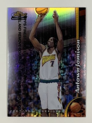 1998-99 Topps Finest Rookie Refractor #229 Antawn Jamison RC