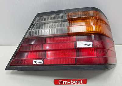 BENZ W124 C124 1986-1992 後燈總成 後尾燈 後車燈 尾燈 美規 (右邊 黃 副駕駛邊) (外匯) 1248200664