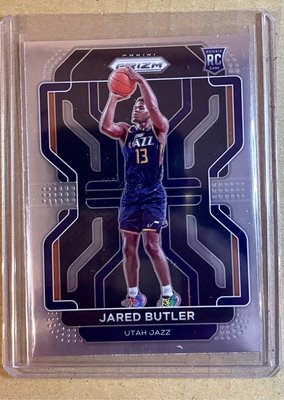 2021-22 Panini Prizm Jared Butler Base Rookie Card Utah Jazz