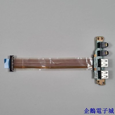 溜溜雜貨檔東芝 Toshiba Tecra A11 USB 音頻插座端口板帶電纜 - FHNJK23066A (1x181)