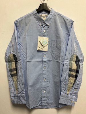 VISVIM ALBACORE SHIRT L/S (GIZA) 長袖 藍色 襯衫 日本製