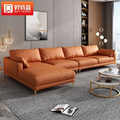 貝特森 沙發 中小戶型科技布藝沙發組合現代簡約歐式輕奢客廳家具~特價