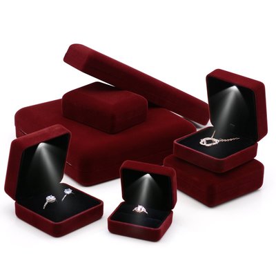 下殺 熱銷#求婚首飾盒創意戒指盒高檔婚禮項鏈盒子禮物盒手鐲盒耳釘盒套裝盒#戒指盒#禮物盒#飾品盒
