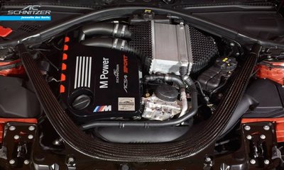 【樂駒】AC Schnitzer engine styling BMW F82 F83 M4 引擎蓋 飾板 發動機