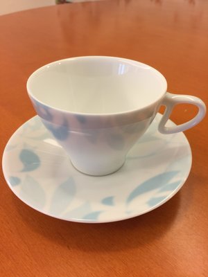 日本製 香蘭社(KORANSHA) 青葉圖柄杯組 1客/2pcs (絕版品)