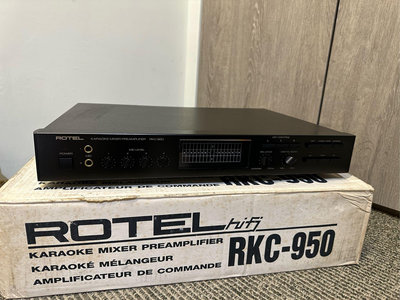 數台知名ROTEL RKC-950 混音器(唱歌/廣播/說話用)  隨便賣 新品庫存品
