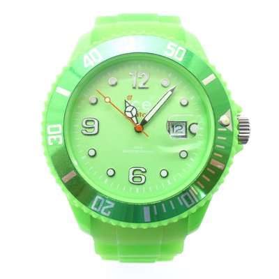 [品味人生2]保證正品ICE 螢光綠 手錶