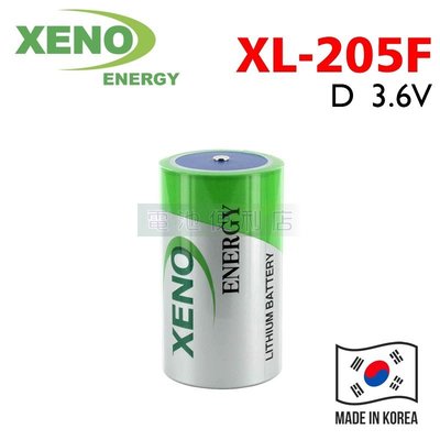 [電池便利店]韓國 XENO XL-205F 3.6V D Size 鋰電池 ER34615 流量計、流量錶 電池