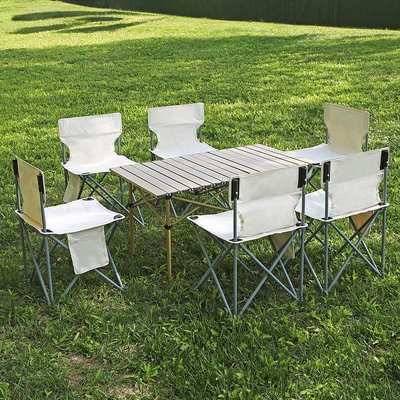 現貨：露營桌椅組戶外摺疊椅桌椅組 團聚露營桌椅組 輕量化攜帶