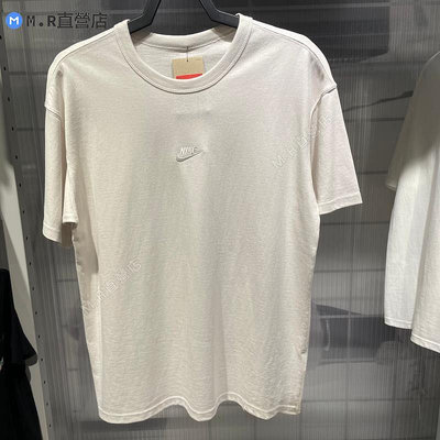 Nike 耐吉 短袖男2023夏季純色運動純棉休閑透氣舒適T恤DO7393-030