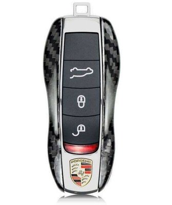 Porsche 保時捷 Panamera Turbo GTS 碳纖 鑰匙殼 970 鑰匙 鑰匙套 保護套 鑰匙包 皮套