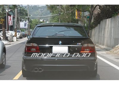 DJD 22032206  BMW E39 95-03 5-SERIES AC式樣 後上遮尾翼 依當月報價為準