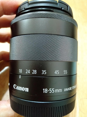 CANON EF-M 18-55mm f/3.5-5.6 IS STM 鏡頭 (二手)