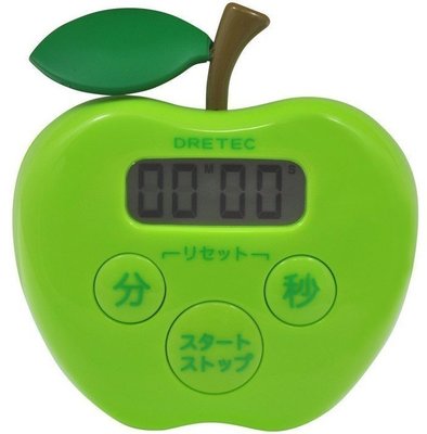 一鑫餐具【日本DRETEC多利科 蘋果計時器T-505GN】電子計時器非TANITA
