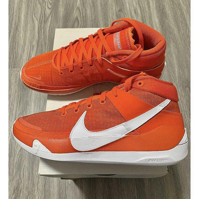 全新 Nike KD 13 TB Promo 橙色 運動 籃球 CW4115-802 現貨慢跑鞋【ADIDAS x NIKE】