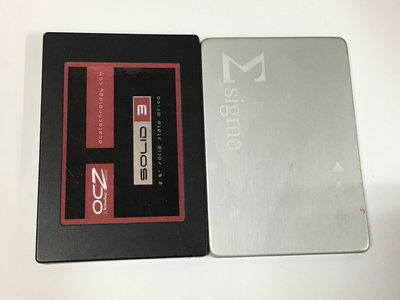 電腦雜貨店→SSD固態硬碟 2.5吋 SATA 隨機出貨 60GB 二手良品 1個$100