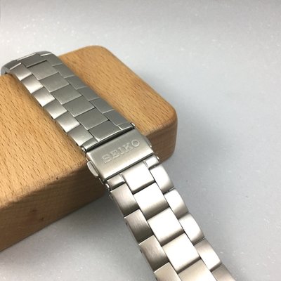 【限量特價】精工舍 SEIKO 原廠 不鏽鋼 錶帶 金屬錶帶 18mm 按壓扣