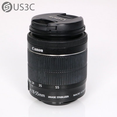 【US3C-高雄店】【一元起標】公司貨 佳能 Canon EF-S 18-55mm F3.5-5.6 IS STM 單眼鏡頭 標準變焦鏡頭