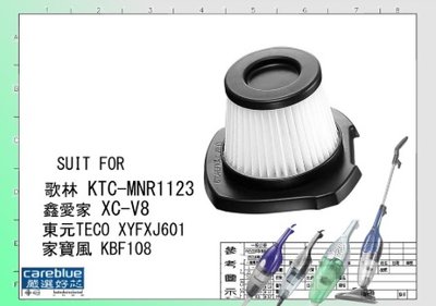 HEPA 濾網 適配 TECO 東元  XYFXJ601  手持無線鋰電吸塵器