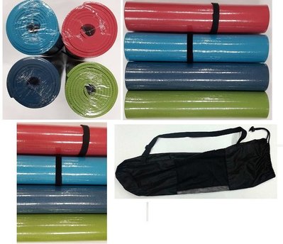 【綠色大地】無毒PVC瑜珈墊 (60*180*0.6) 止滑墊 運動墊 韻律有氧 健身打坐 幼兒保護墊
