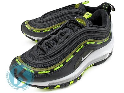 UNDEFEATED x NIKE AIR MAX 97 UNDFTD 1997 黑 螢光綠 氣墊 DC4830-001