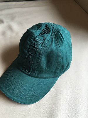 [品味人生2] 保證全新正品 EMPORIO ARMANI EA 綠色 棒球帽  帽子