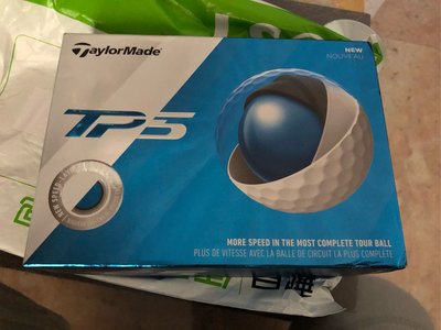 TaylorMade 2021 New TP5 Golf Ball 泰勒梅 高爾夫 高爾夫球 五層球 郵寄含運