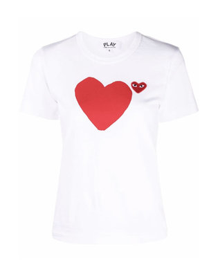 【現貨】COMME des GARCONS 川久保玲 PLAY 雙面愛心T-shirt